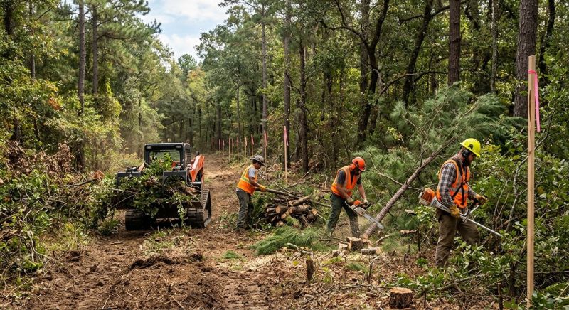 Property Line Clearing in Utah County, UT